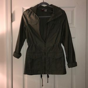 Army Green Bomber Jacket